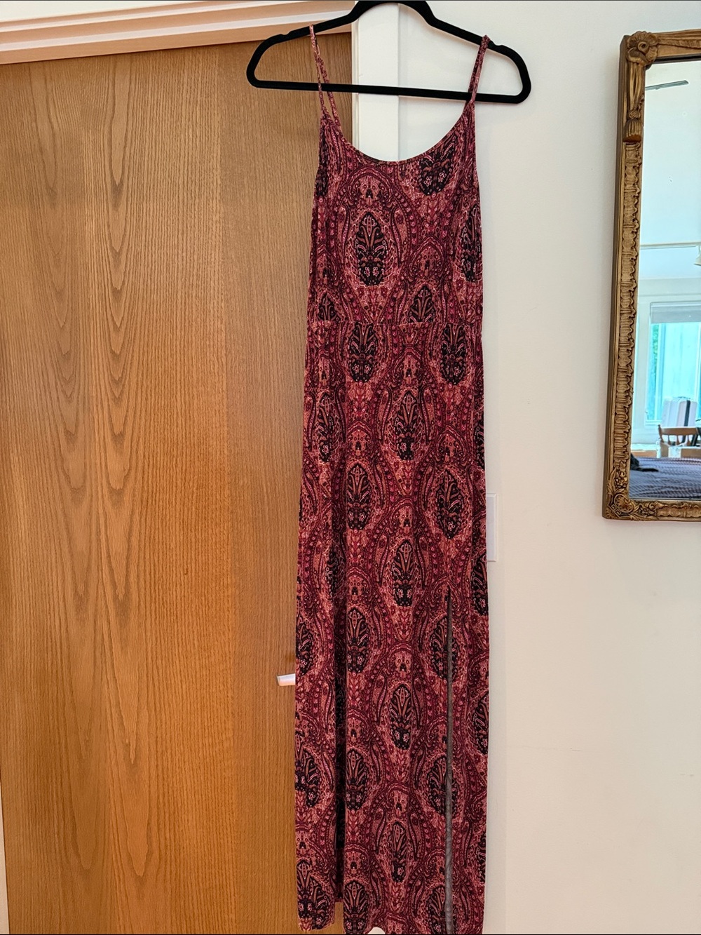 American Eagle Outfitters Boho  Paisley Maxi Dress Festival Ready!